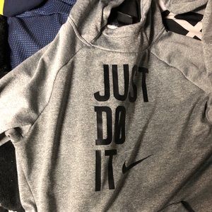 Nike just do it dryfit hoodie